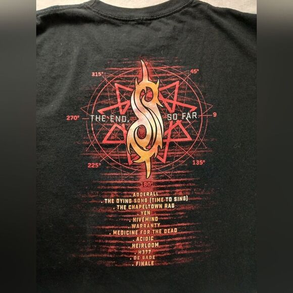 Slipknot The End So Far Double-Sided T-Shirt Size 2XL* - Picture 4 of 9